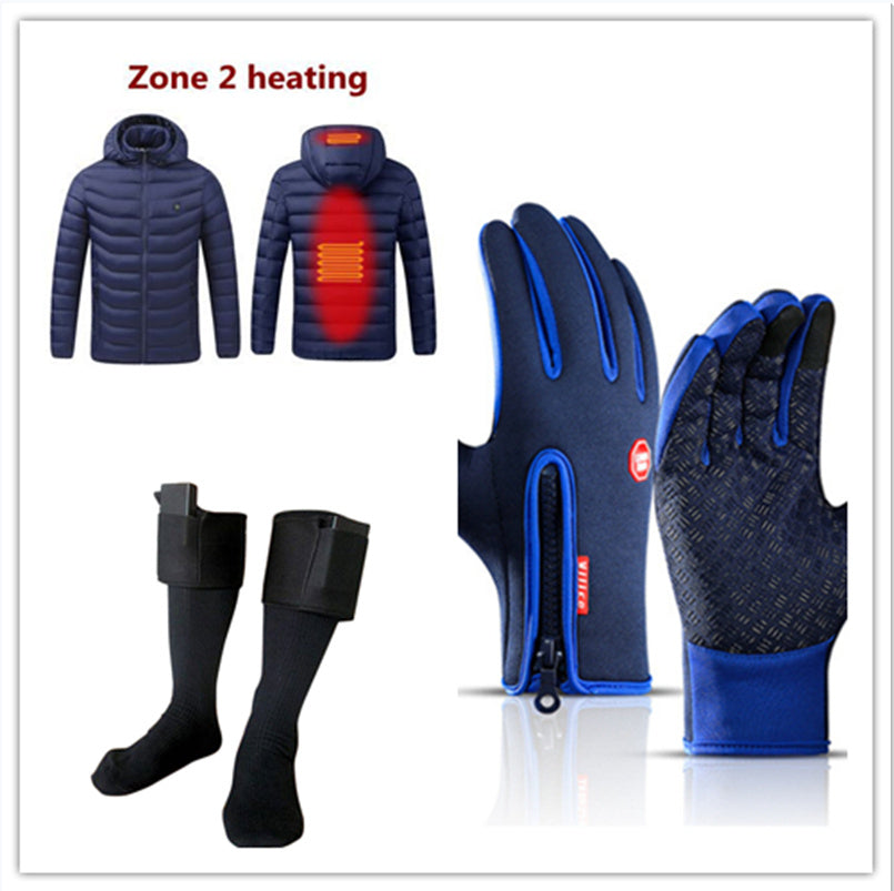 Guantes de invierno para pantalla táctil, para motocicleta, deslizantes, impermeables, deportivos, con forro polar