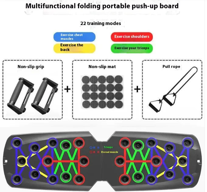 Home Multifunctional Push-Up Training Board