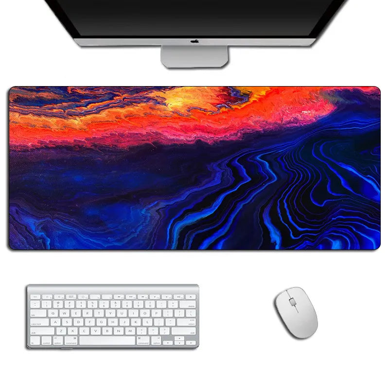 Tech-Inspired Gaming Mouse Pad