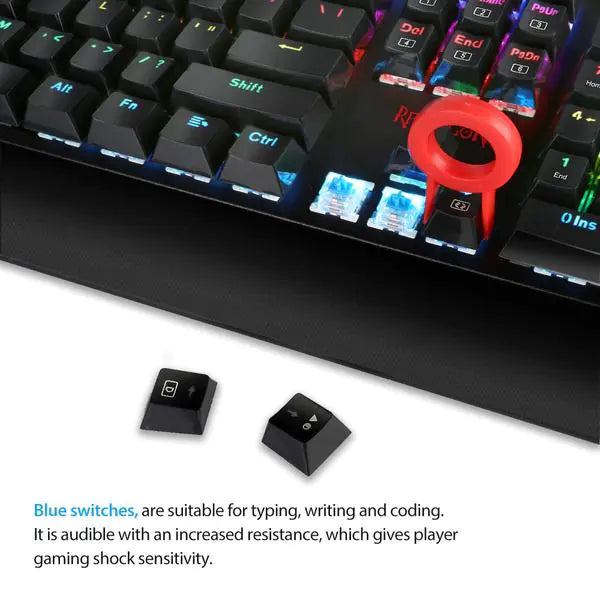 Redragon K557 RGB Mechanical Gaming Keyboard 104 Keys